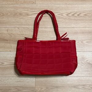 Lancome Red Tote Bag